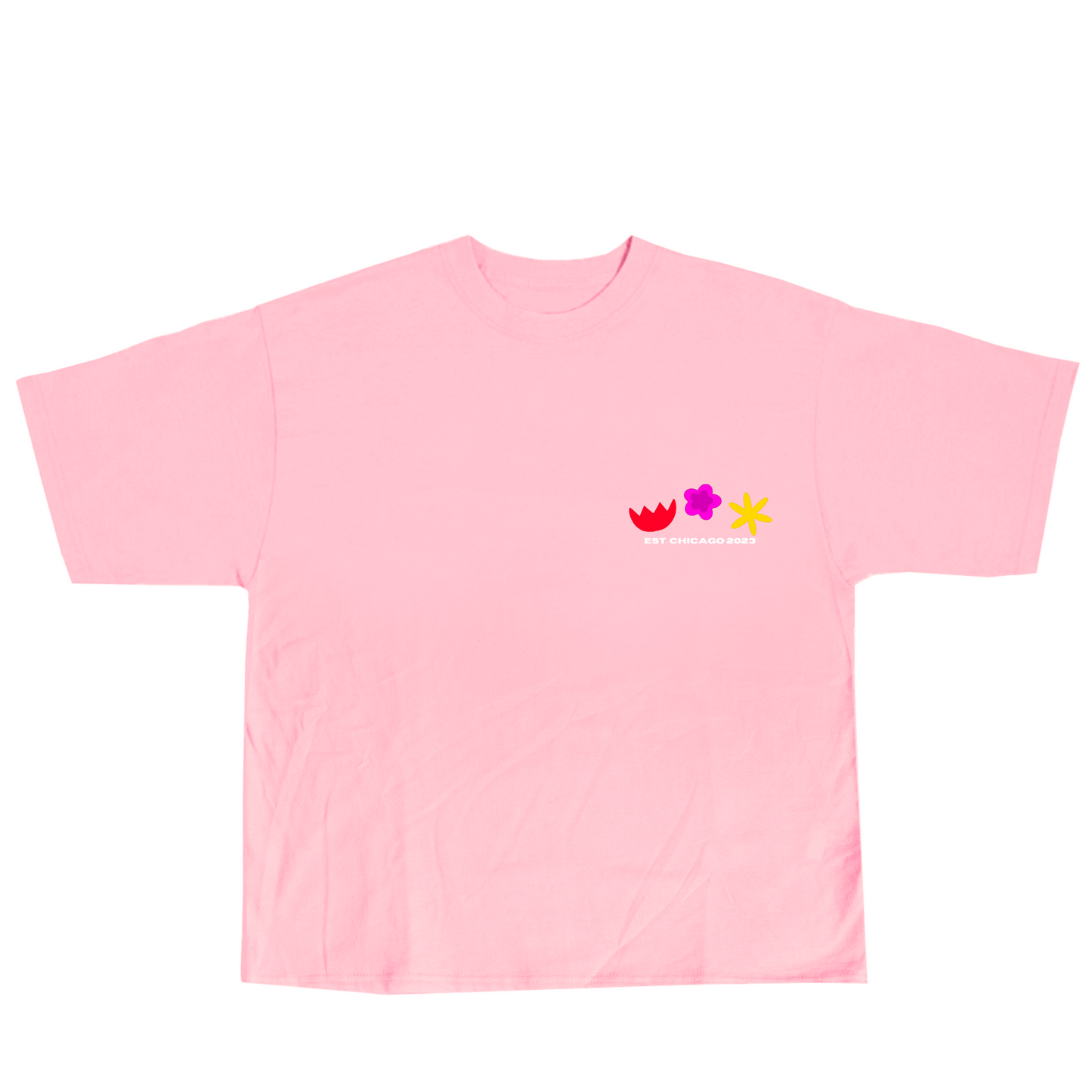 *SUMMER TEE - LIGHT PINK