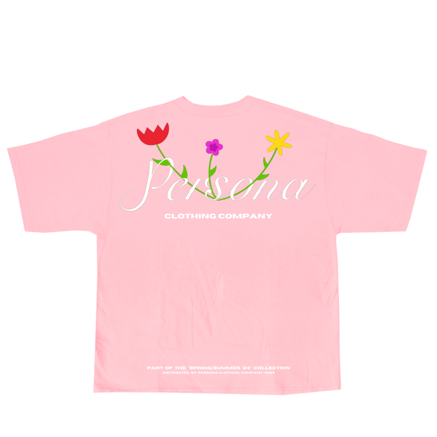 *SUMMER TEE - LIGHT PINK