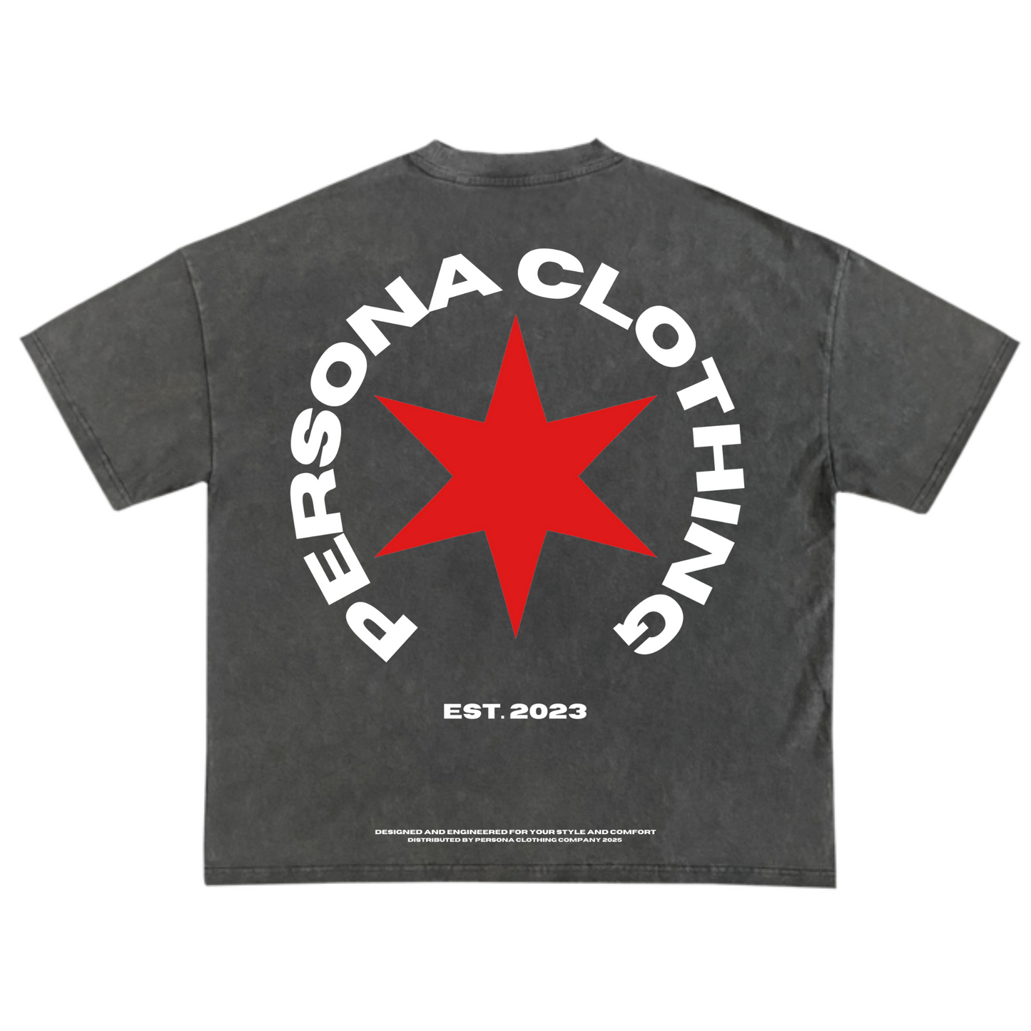 STAR TEE - GRAPHITE
