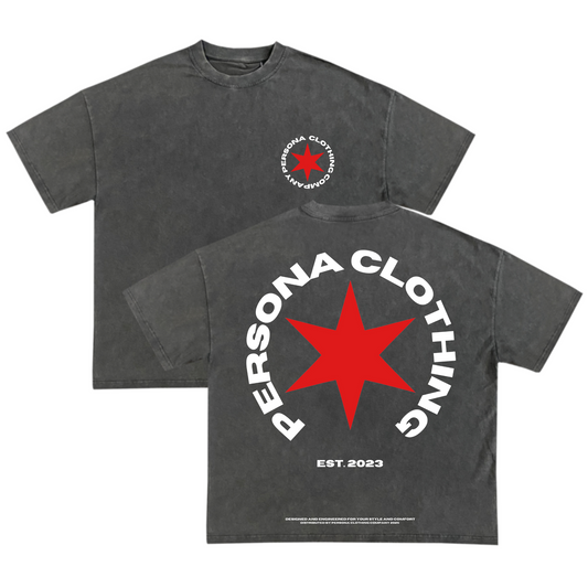 STAR TEE - GRAPHITE