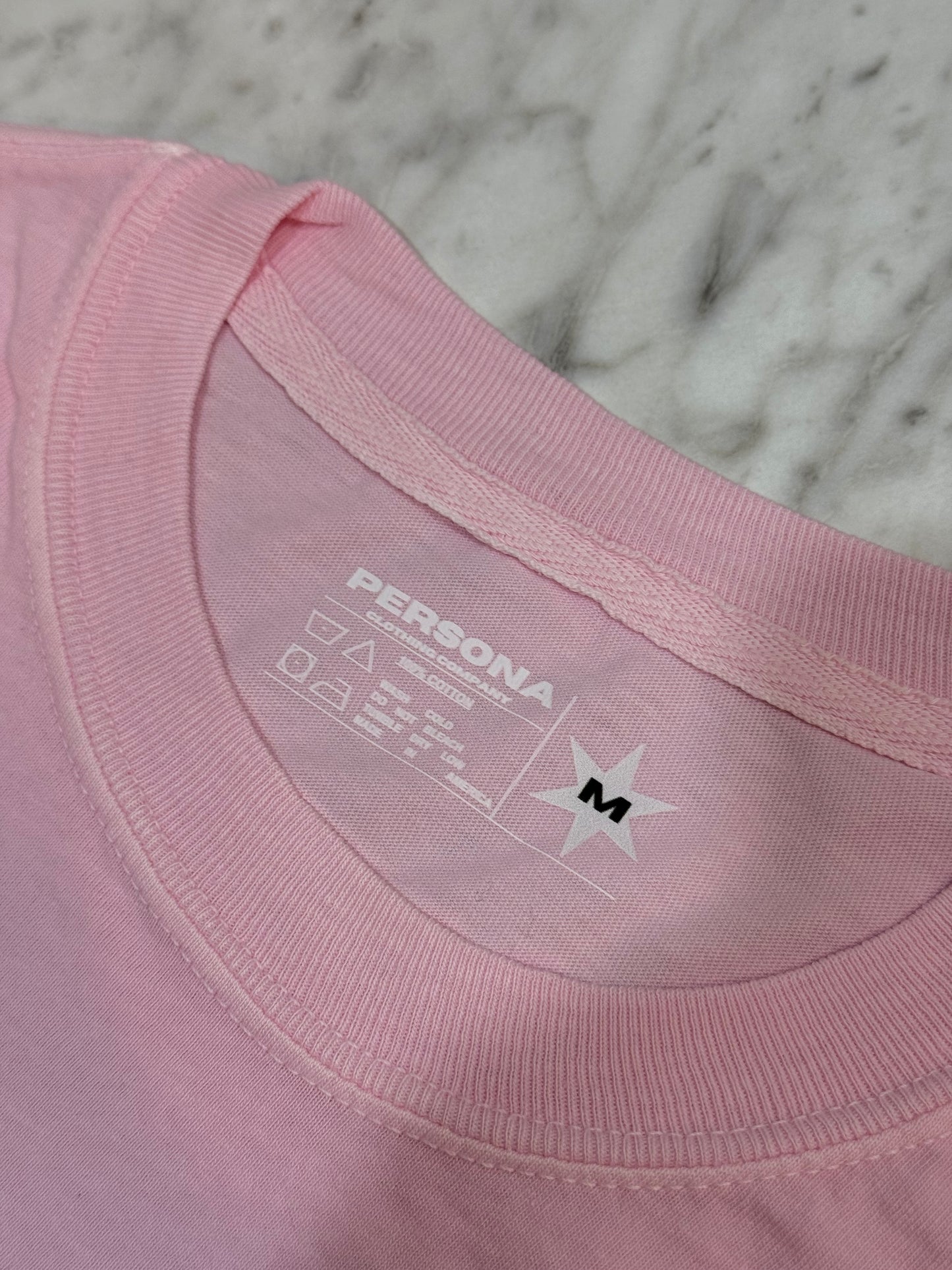 *SUMMER TEE - LIGHT PINK