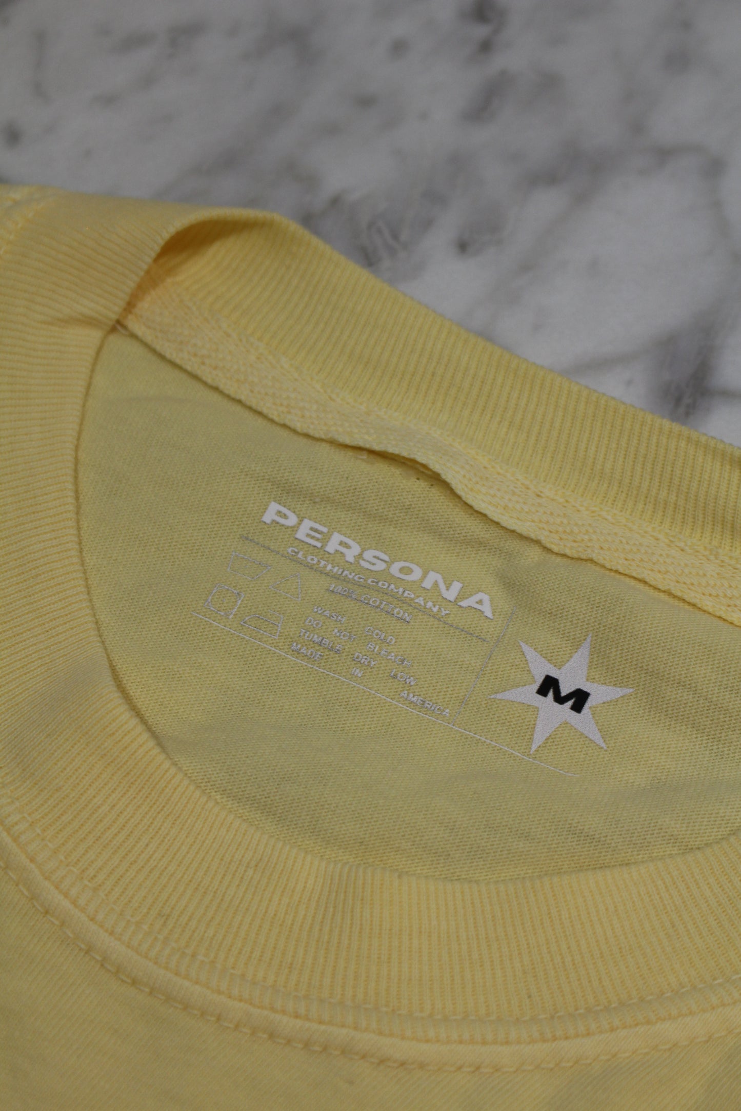 *SUMMER TEE - SUNSHINE YELLOW