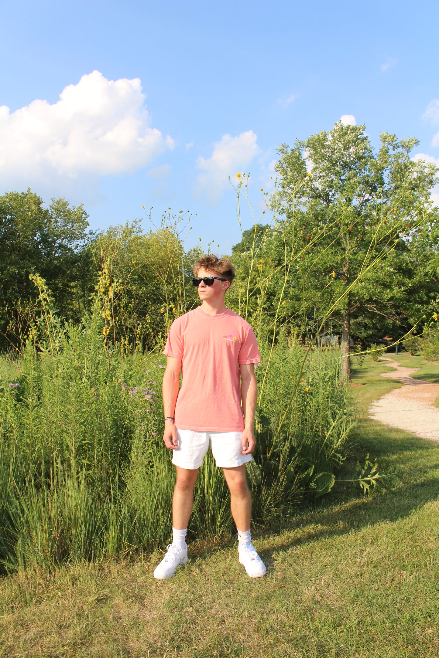 *SUNSET ORANGE - SUMMER TEE