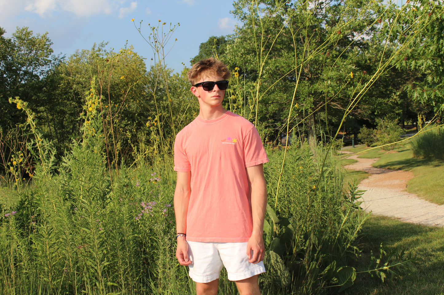 *SUNSET ORANGE - SUMMER TEE