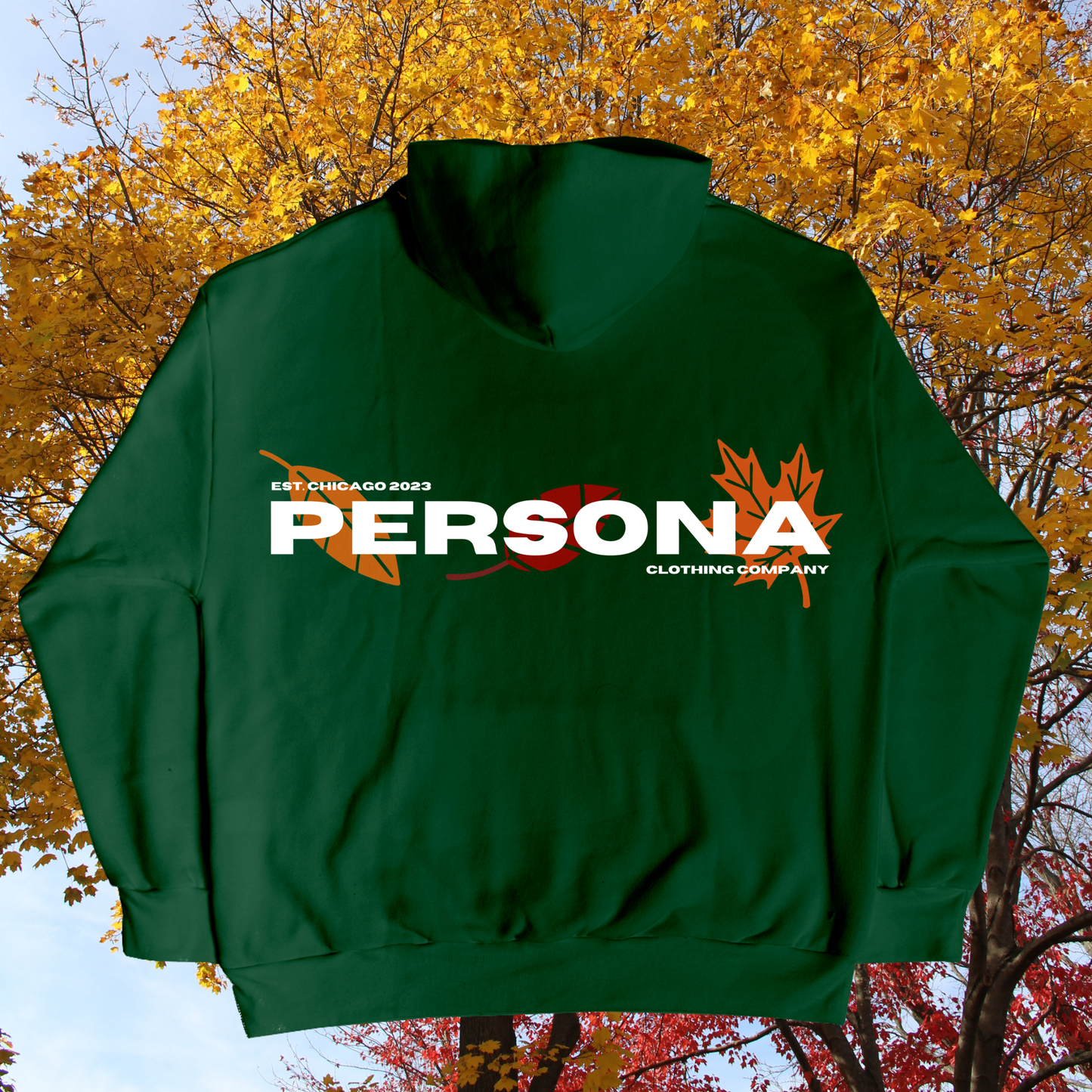 *FALL HOODIE - FOREST GREEN