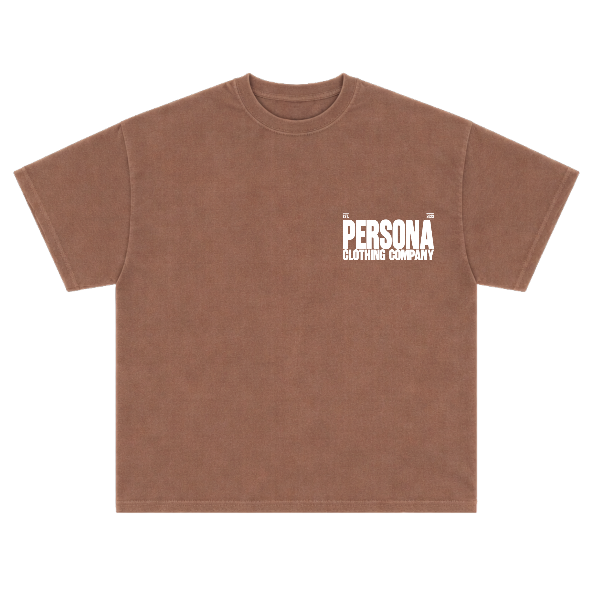 *ESSENTIALS TEE - BROWN