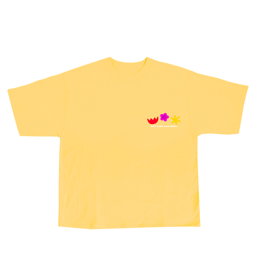 SUMMER TEE - SUNSHINE YELLOW