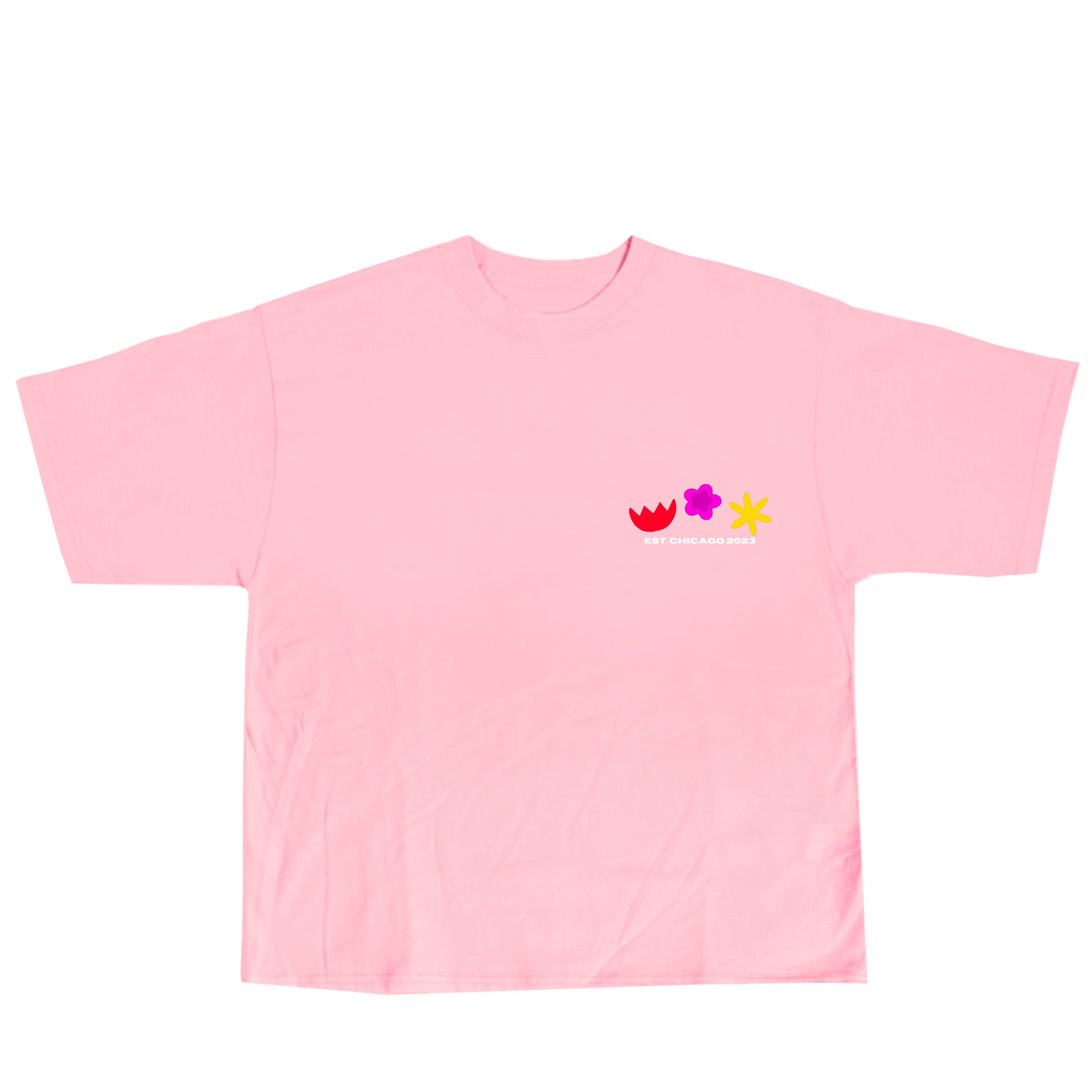 SUMMER TEE - LIGHT PINK