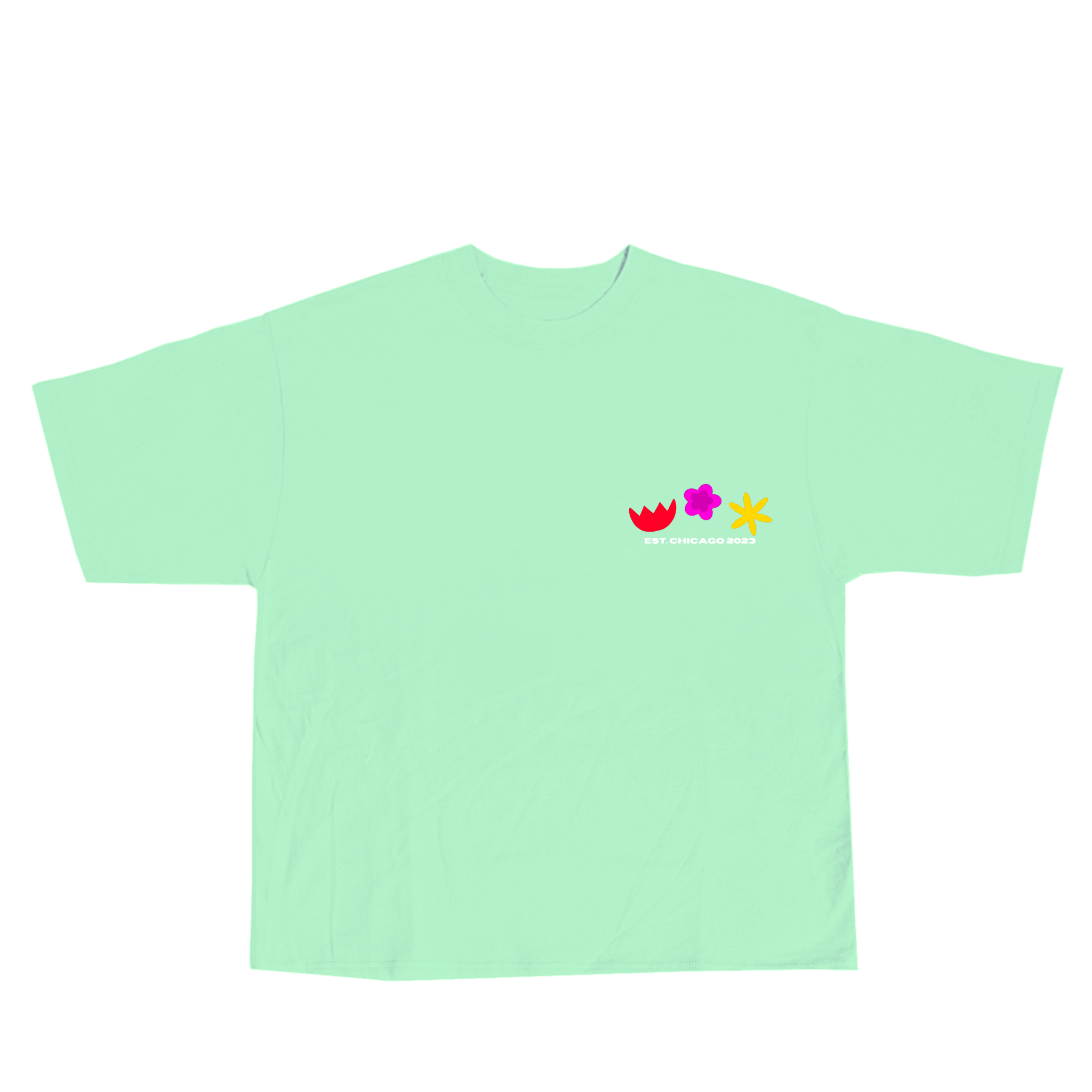 SUMMER TEE - MINT GREEN