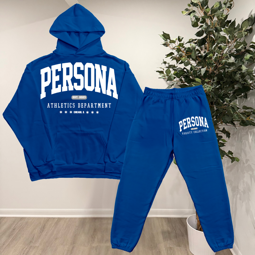 ROYAL BLUE VARSITY SET