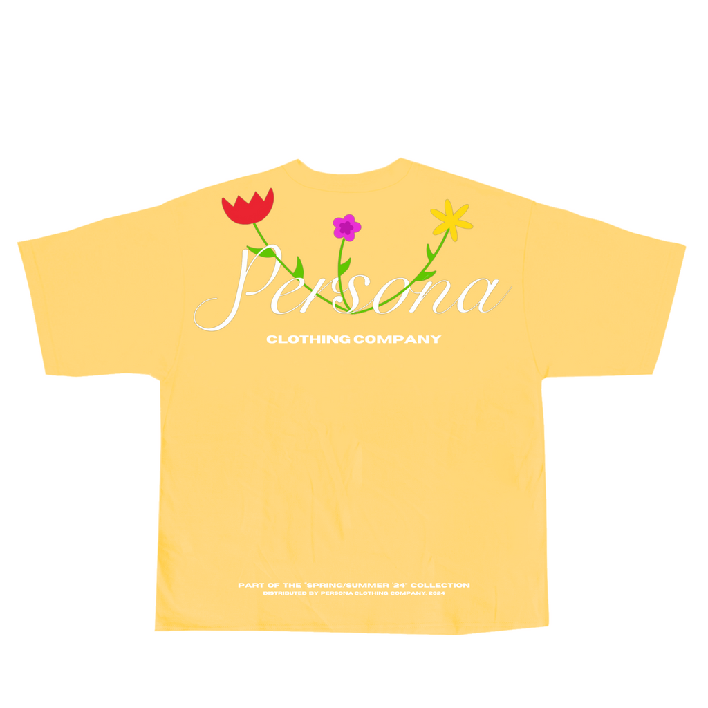 SUMMER TEE - SUNSHINE YELLOW