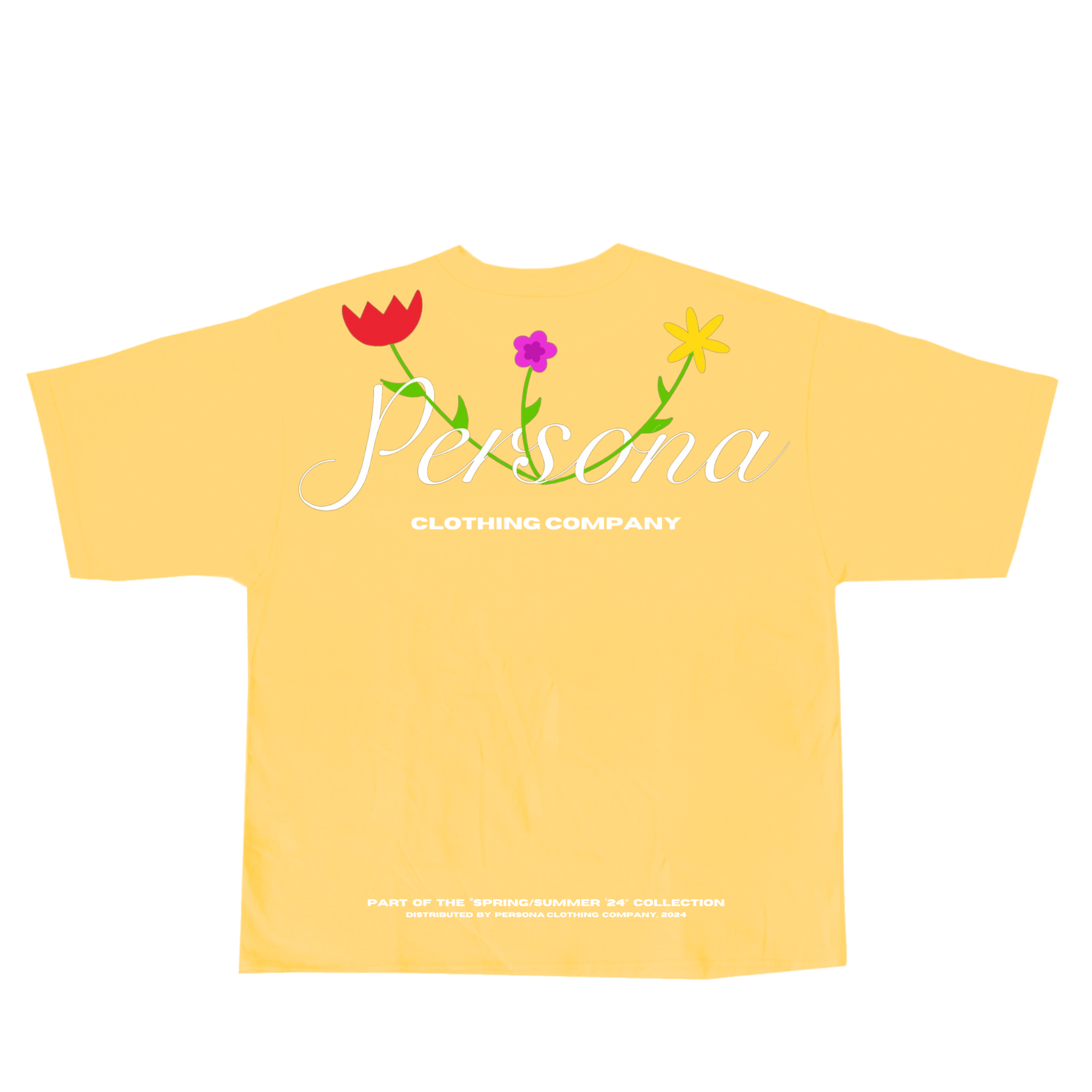 SUMMER TEE - SUNSHINE YELLOW