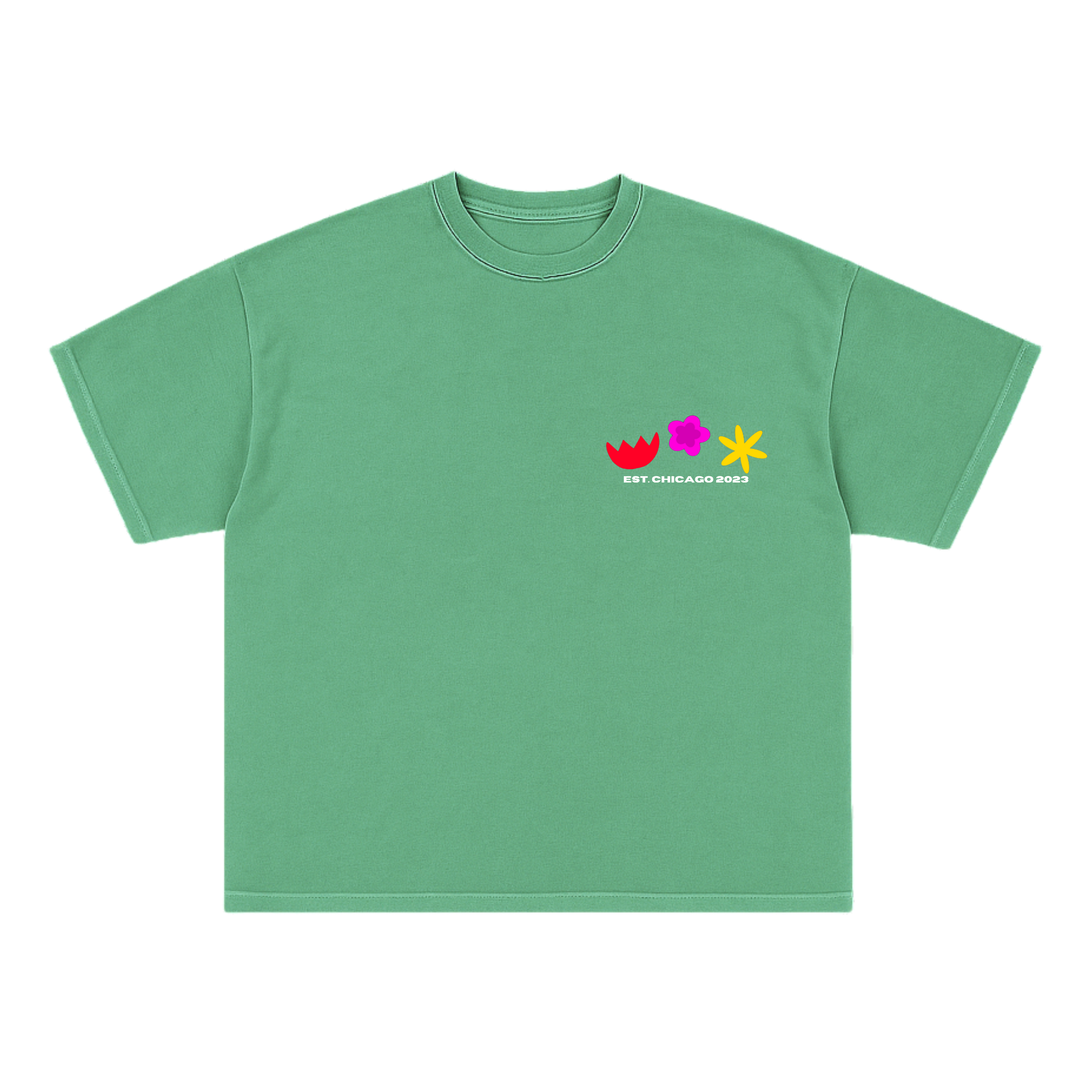 SUMMER TEE - VERDANT GREEN