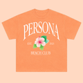 FLOWER SHIRT - LIGHT ORANGE