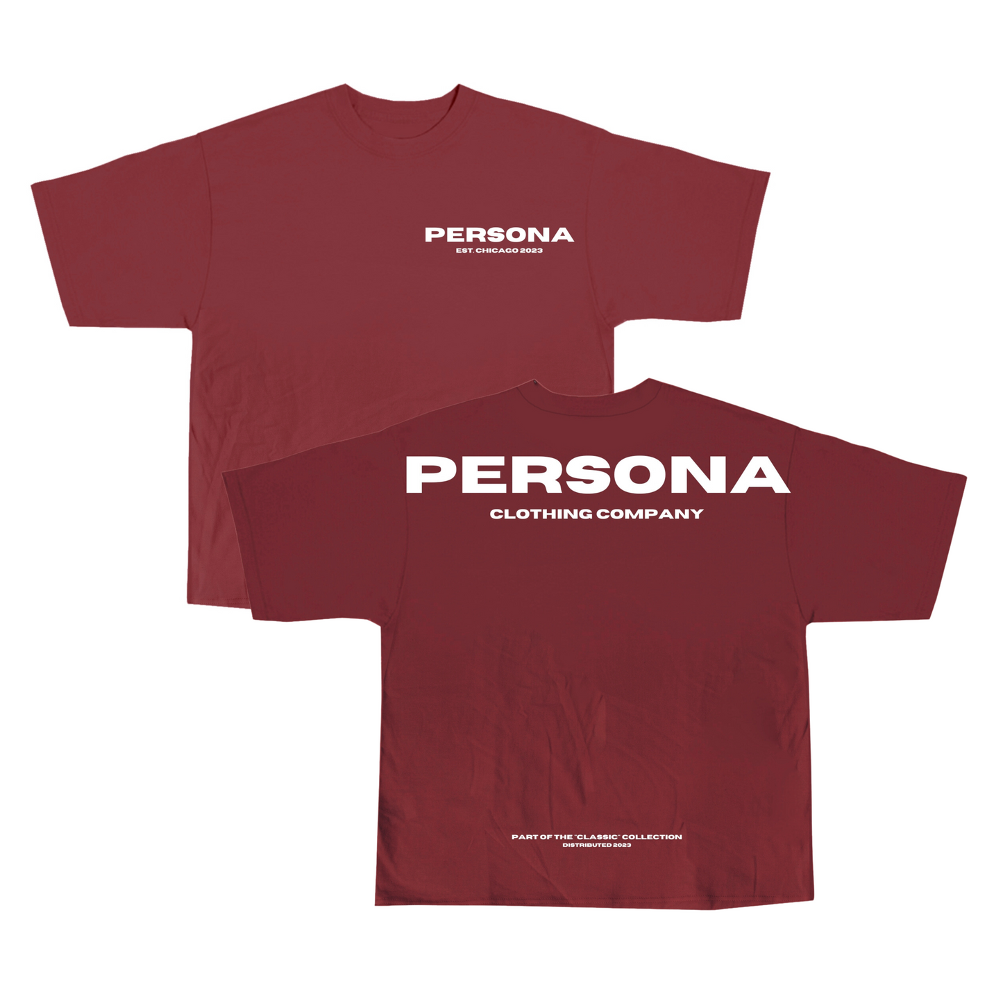 CLASSIC TEE - MAROON