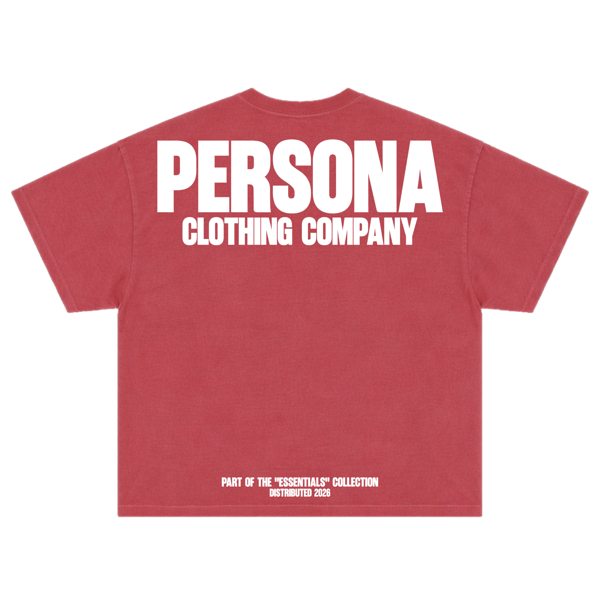 *ESSENTIALS TEE - BRICK