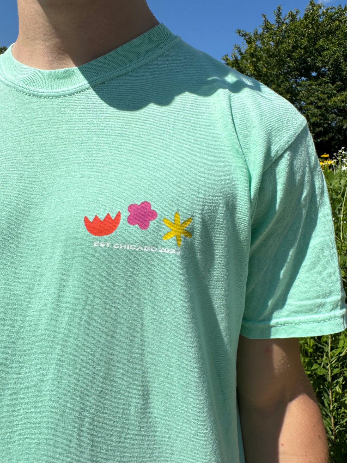 *SUMMER TEE - MINT GREEN