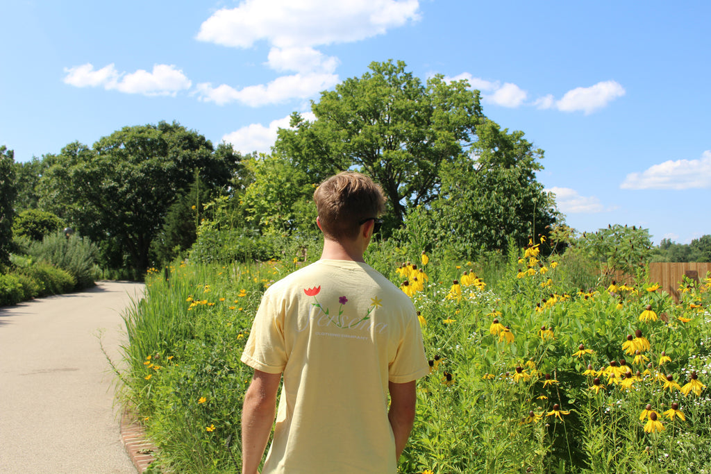 SUMMER TEE - SUNSHINE YELLOW