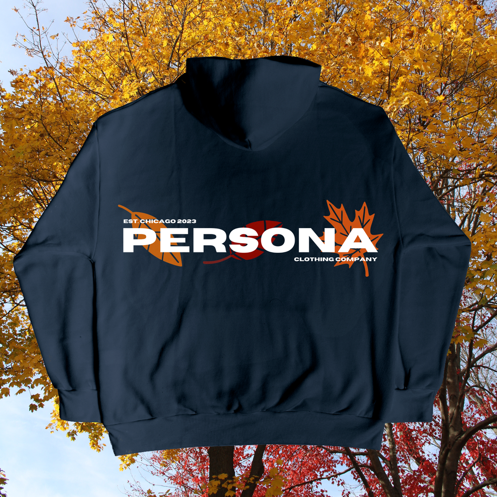 *FALL HOODIE - NAVY BLUE