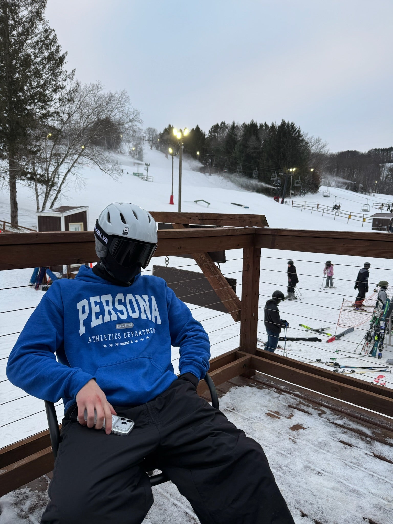 VARSITY ROYAL BLUE HOODIE