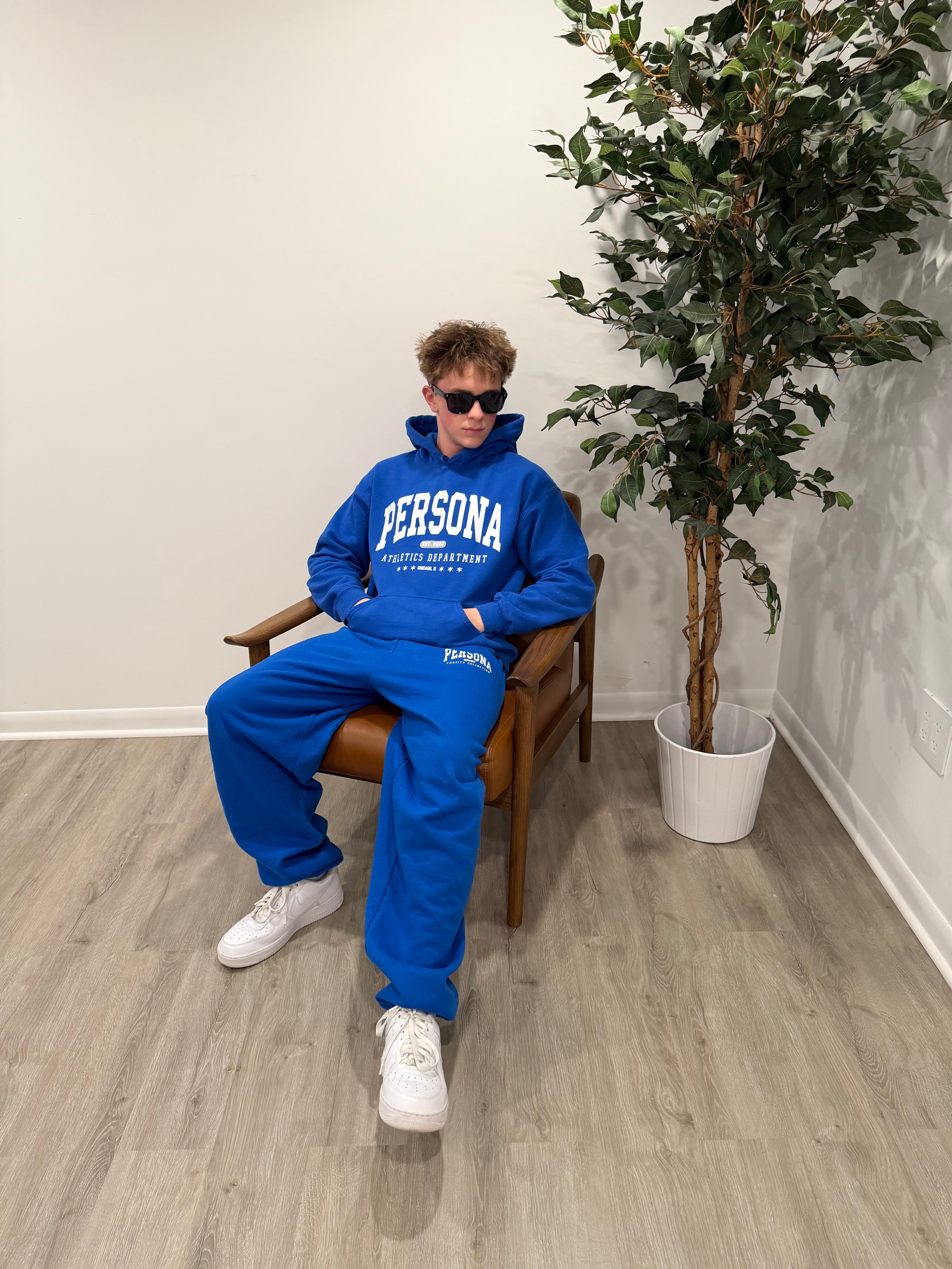 VARSITY ROYAL BLUE HOODIE