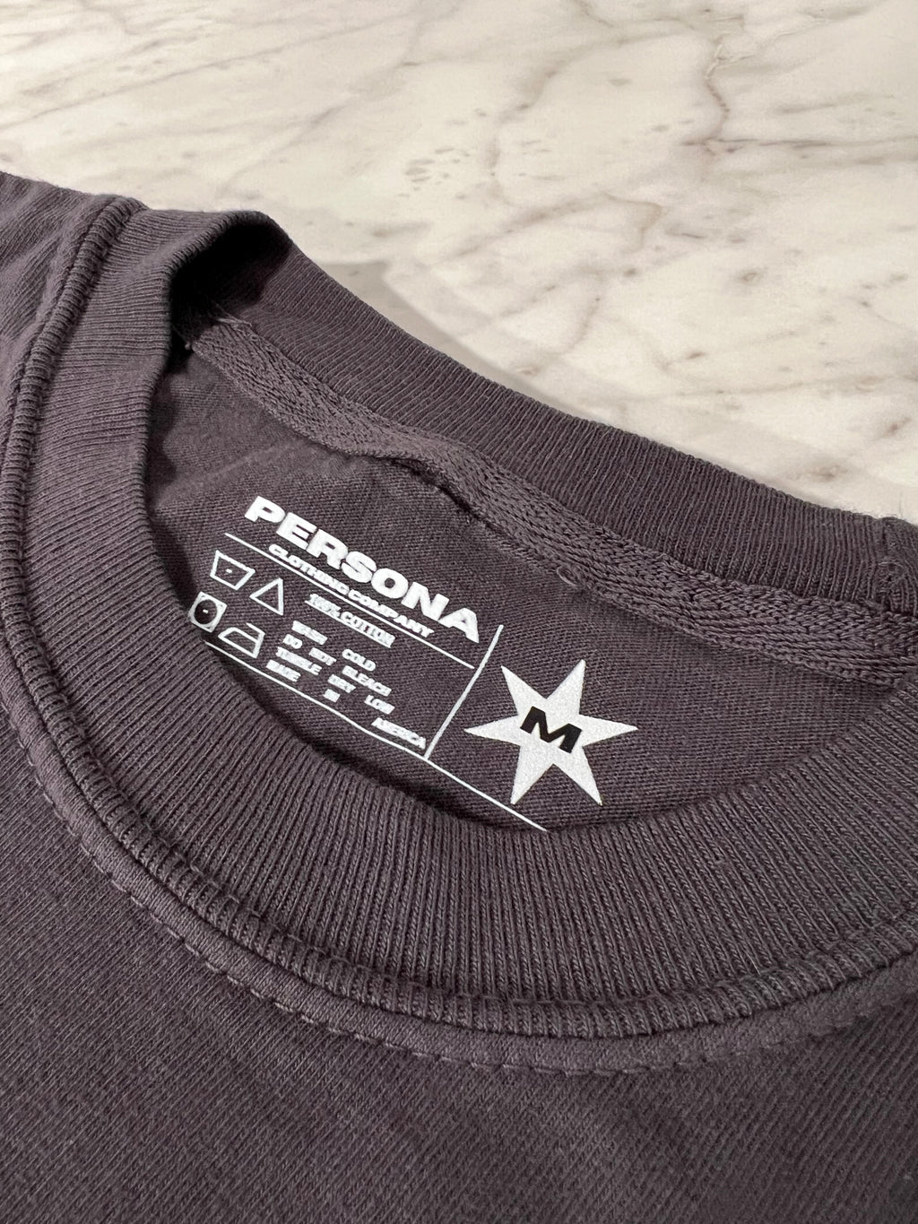 STAR TEE - GRAPHITE