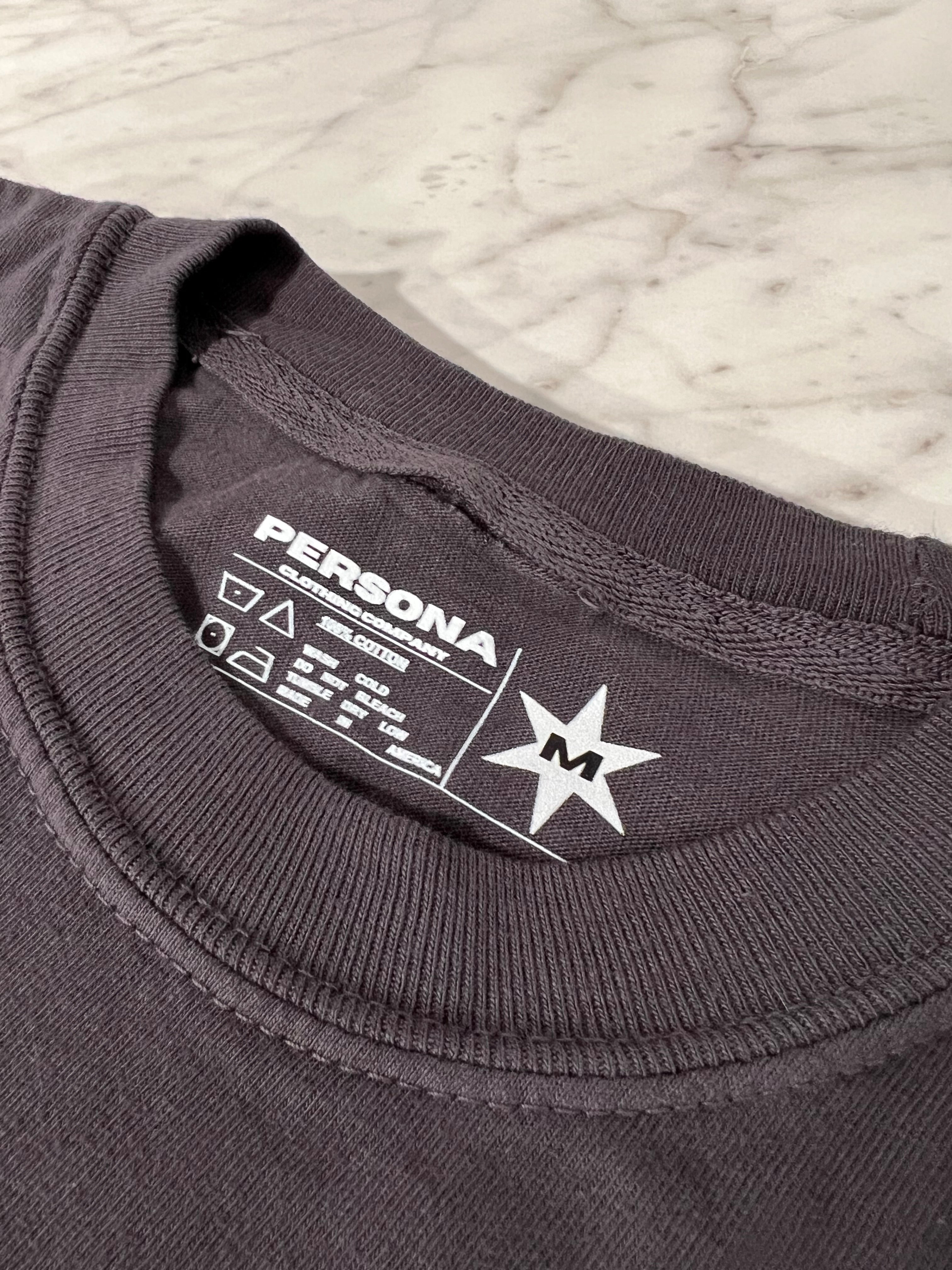 STAR TEE - GRAPHITE