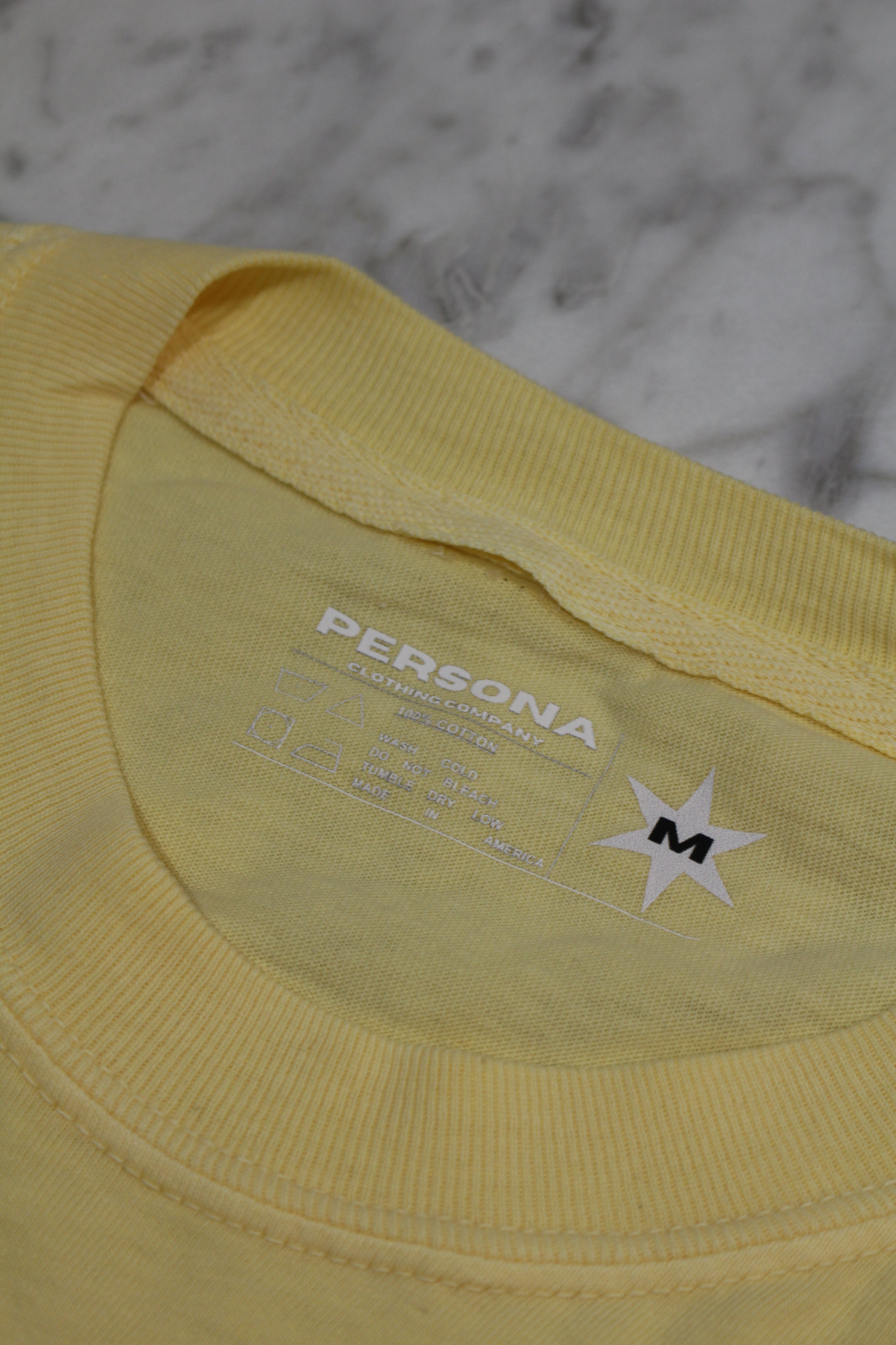 SUMMER TEE - SUNSHINE YELLOW