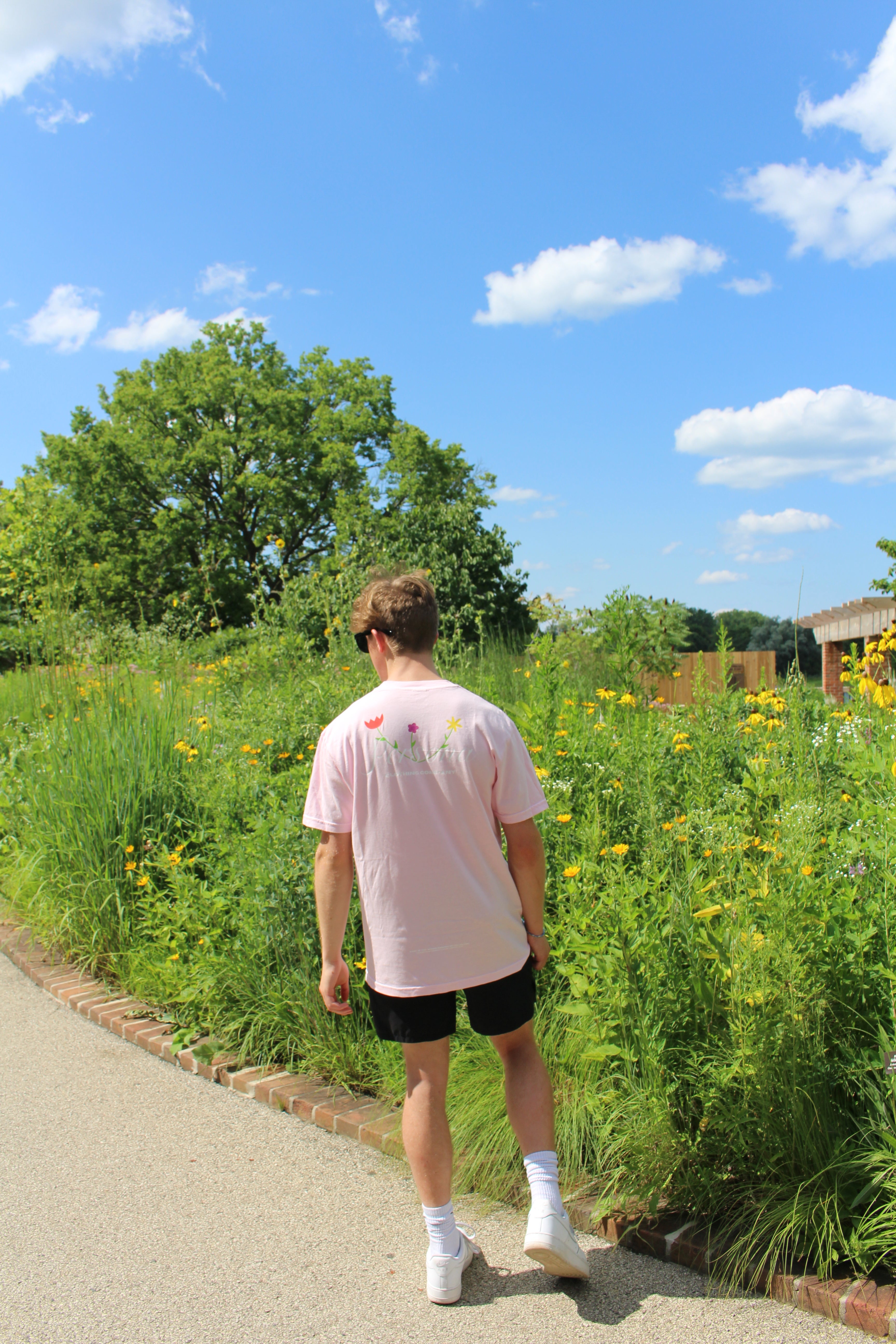 SUMMER TEE - LIGHT PINK