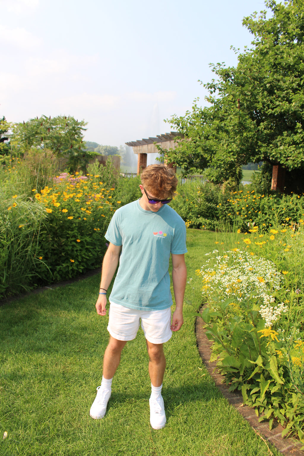 SUMMER TEE - VERDANT GREEN