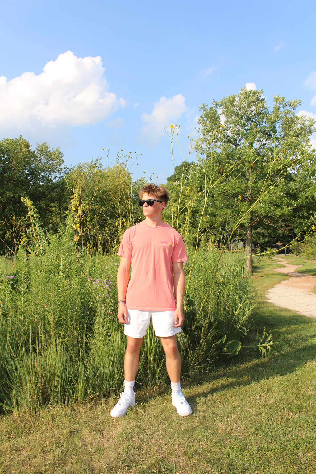 SUNSET ORANGE - SUMMER TEE