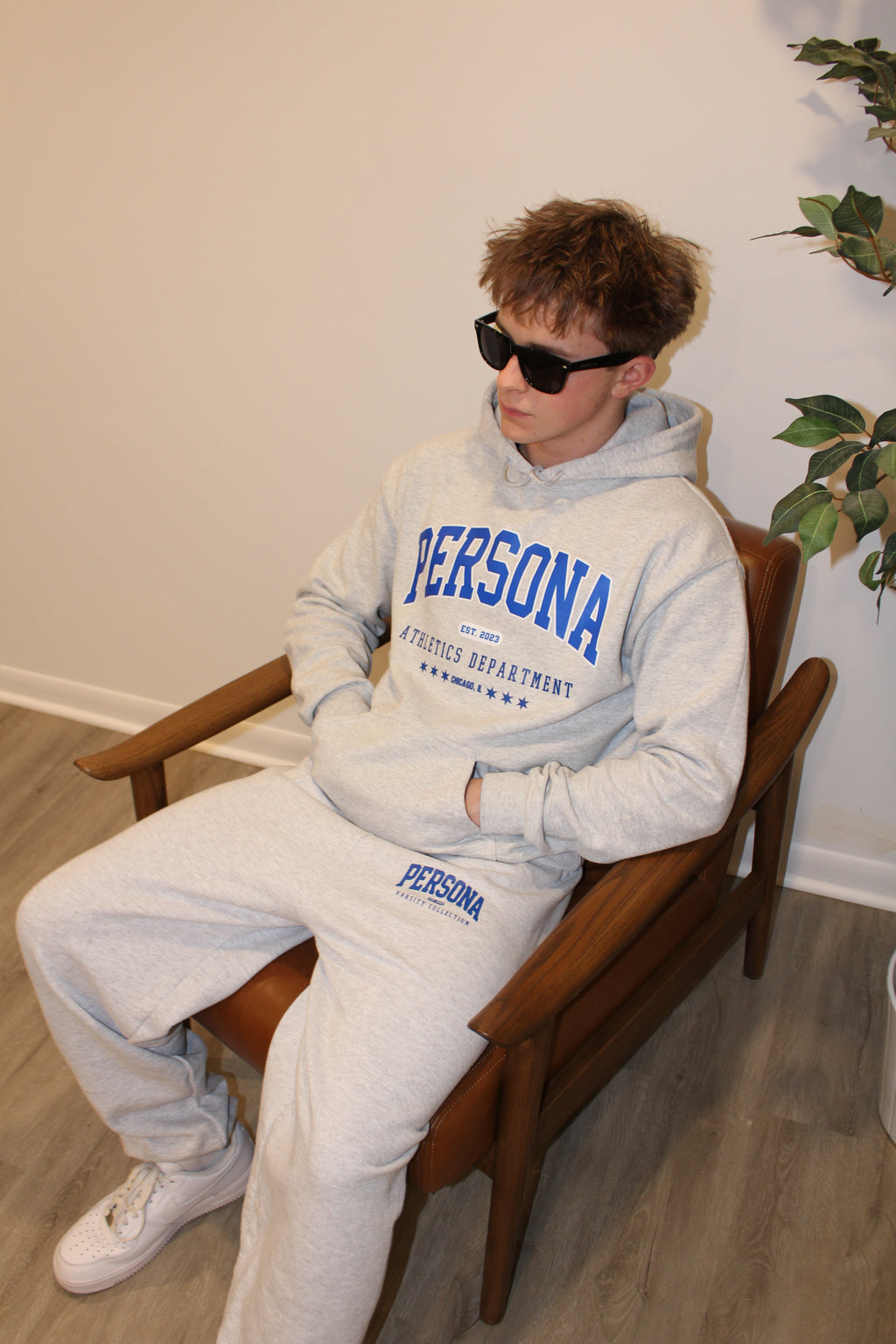 VARSITY PANTS - ASH GREY