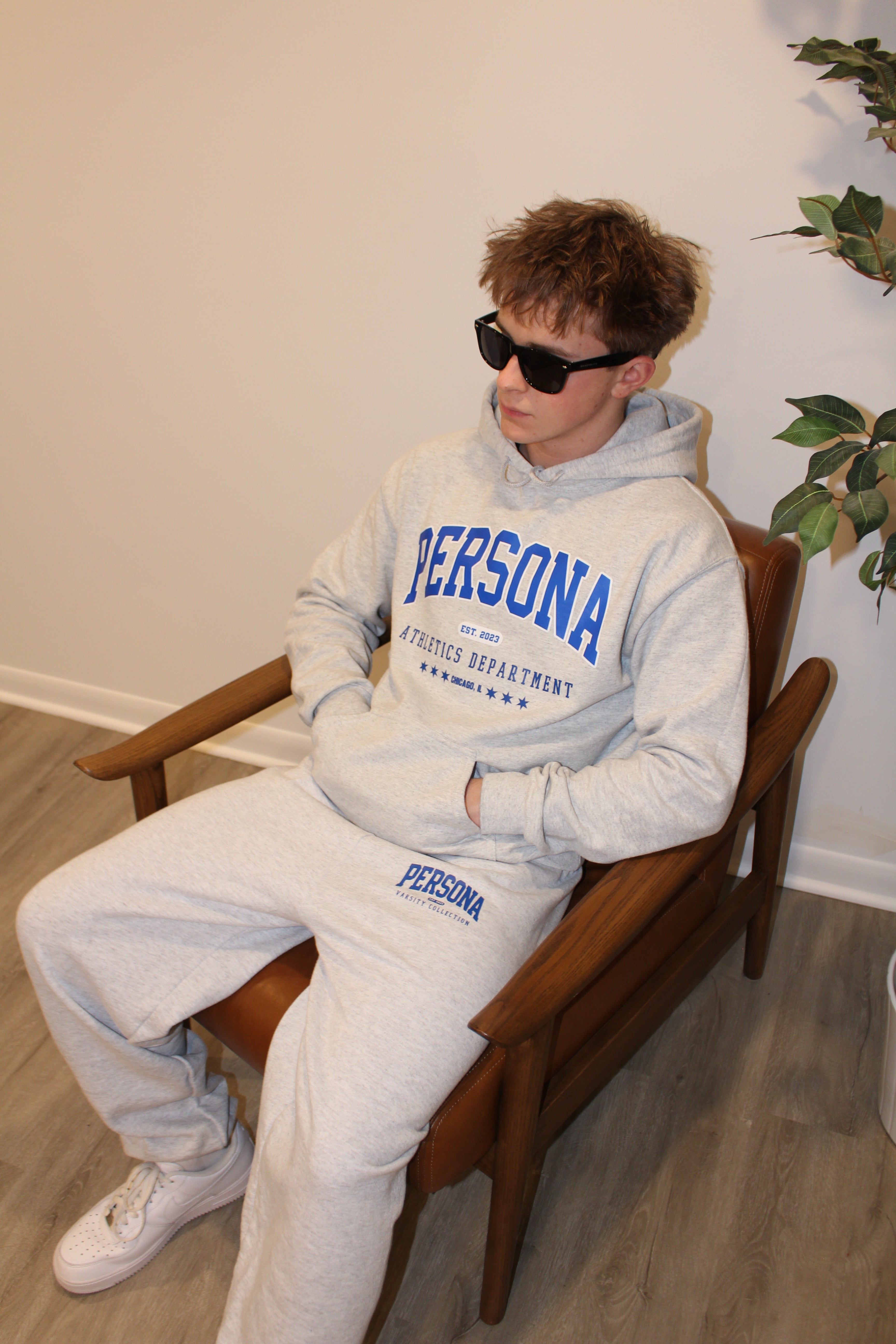 VARSITY PANTS - ASH GREY