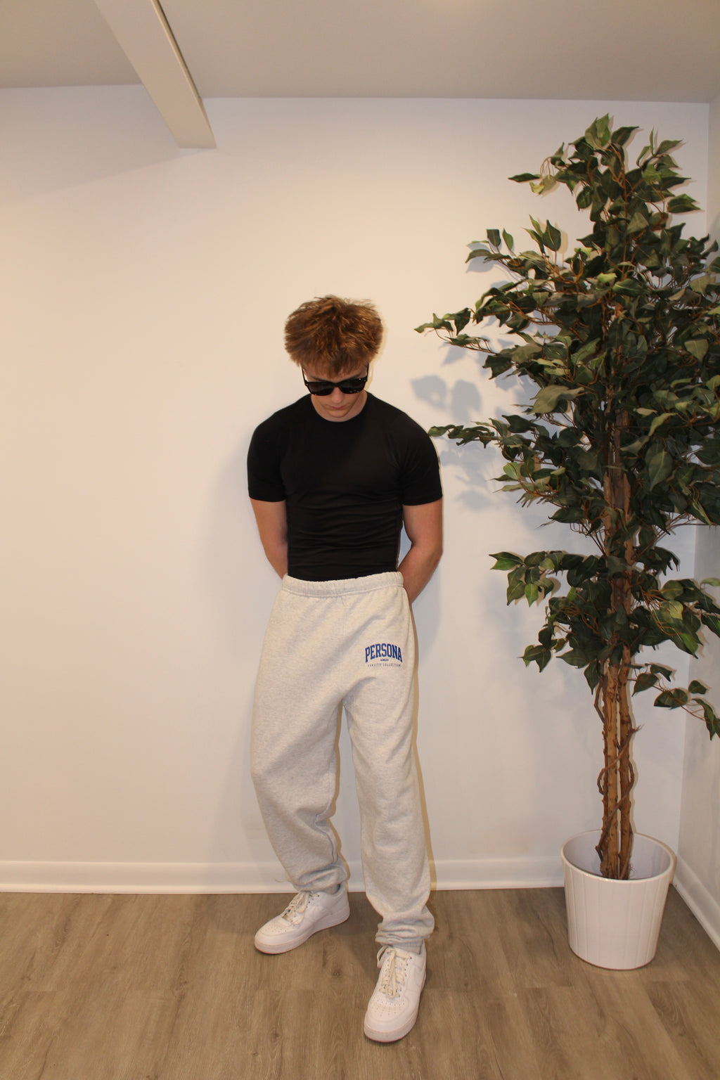 VARSITY PANTS - ASH GREY