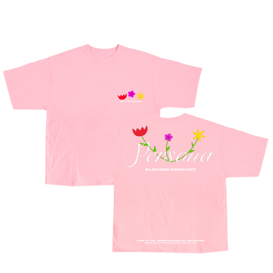 *SUMMER TEE - LIGHT PINK