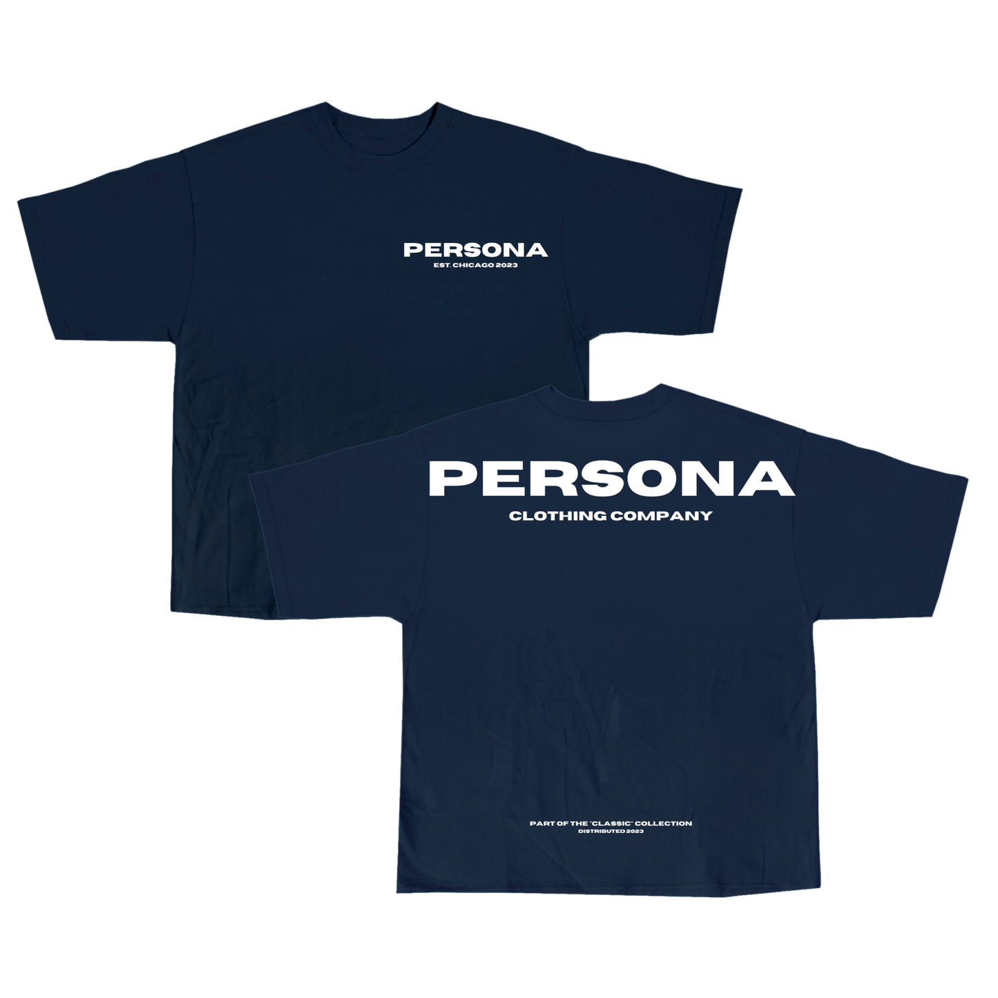 CLASSIC TEE - NAVY BLUE