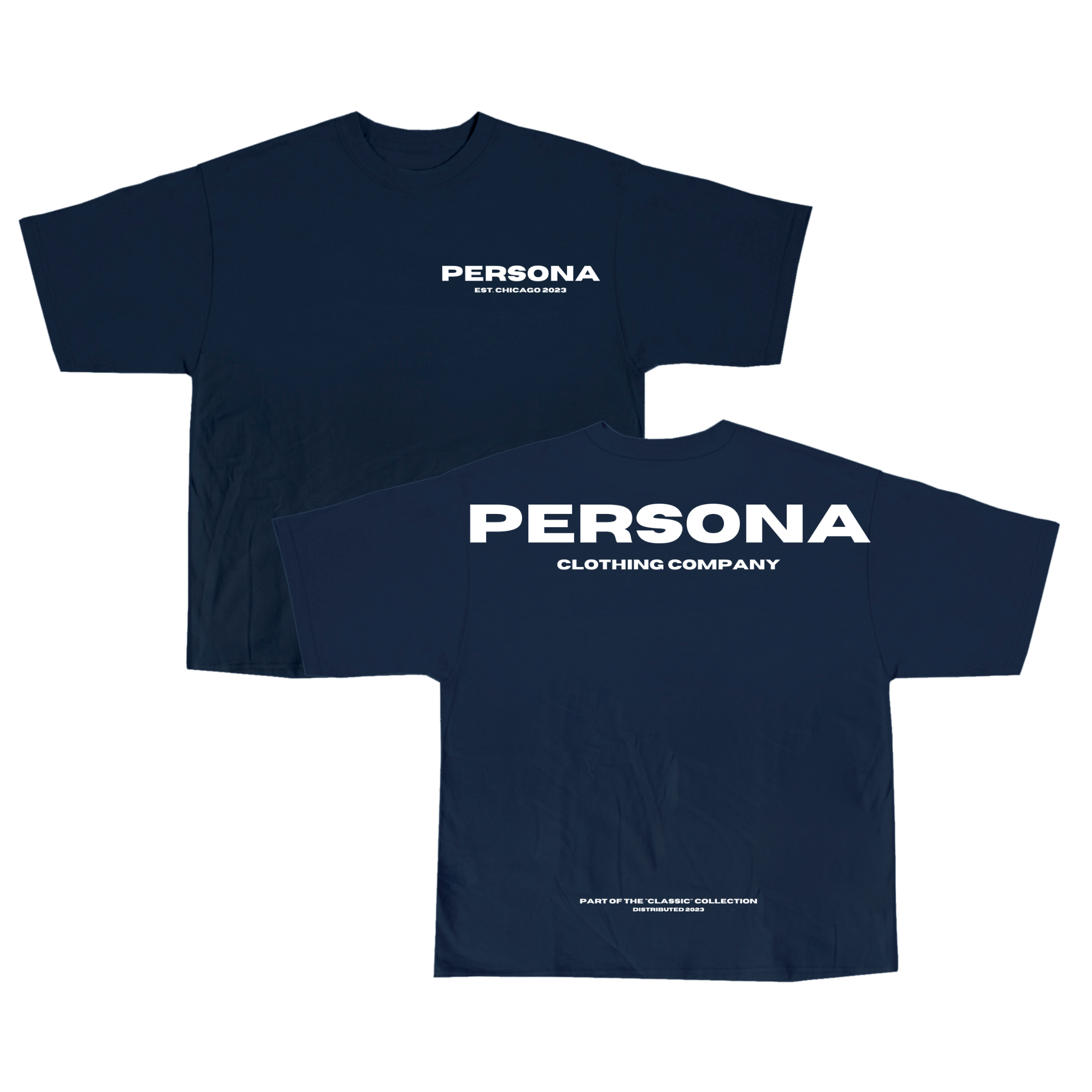 CLASSIC TEE - NAVY BLUE