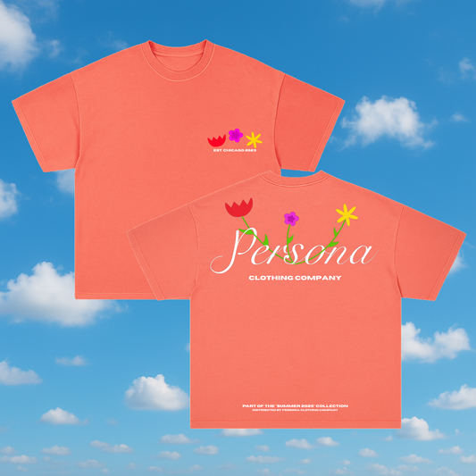 *SUNSET ORANGE - SUMMER TEE