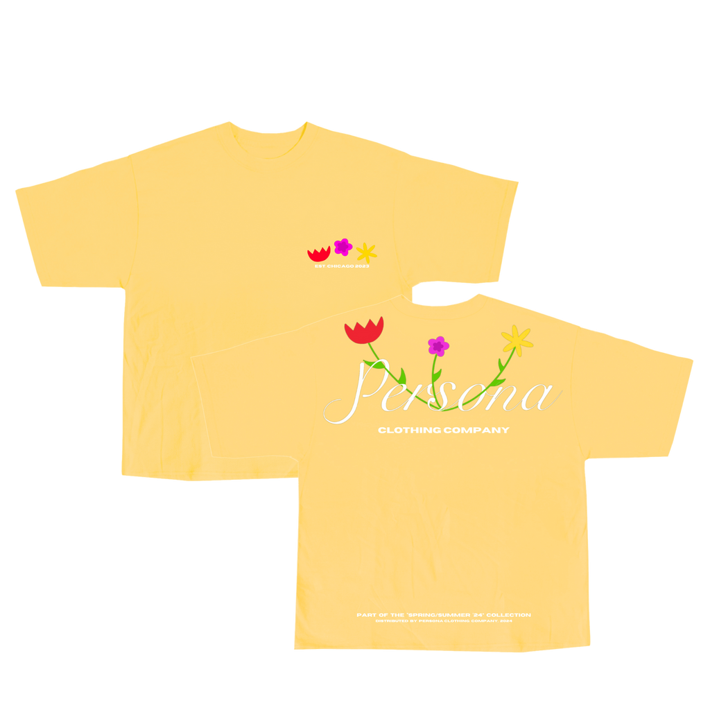 SUMMER TEE - SUNSHINE YELLOW